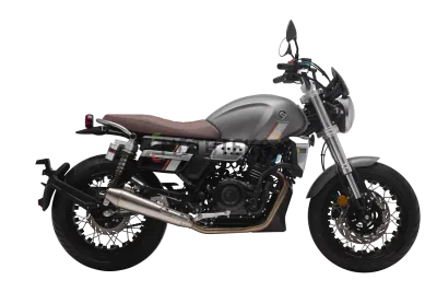 Мотоцикл дорожный CYCLONE (Циклон) RE401 (SR400 - B) 2024 серый с ПТС