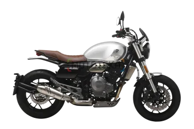 Мотоцикл дорожный CYCLONE (Циклон) RE5 (SR600) 2024 серебристый с ПТС