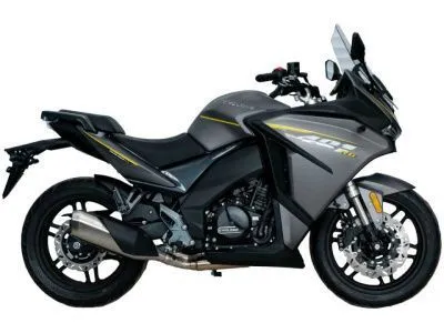 Мотоцикл дорожный CYCLONE (Циклон) RG401 (SR400GS - B) 2024 серый с ПТС