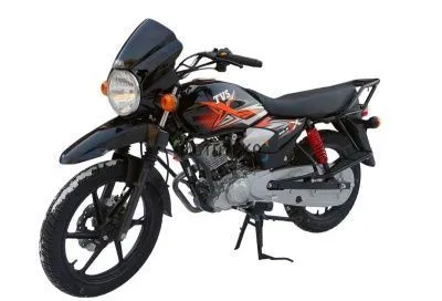 Мотоцикл дорожный TVS HLX 150X 5S DISK чёрный с ПТС