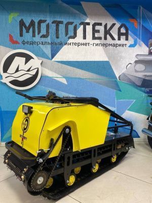 Мотобуксировщик Рыбак Старт 15 л.с.. Lifan. металлический капот (база 1430 мм)