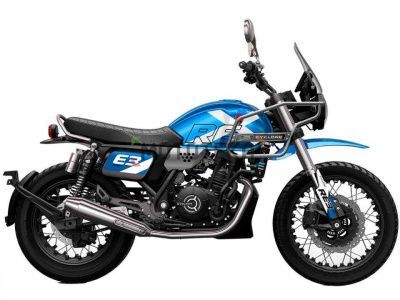 Мотоцикл дорожный CYCLONE (Циклон) RE3 Scrambler (SR400 - A) 2024 синий с ПТС