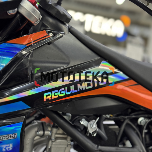 Питбайк Regulmoto (Регулмото) PILOT EM 17/14 чёрный/оранжевый | Мототека Питбайк Regulmoto (Регулмото) PILOT EM 17/14 чёрный/оранжевый | Мототека