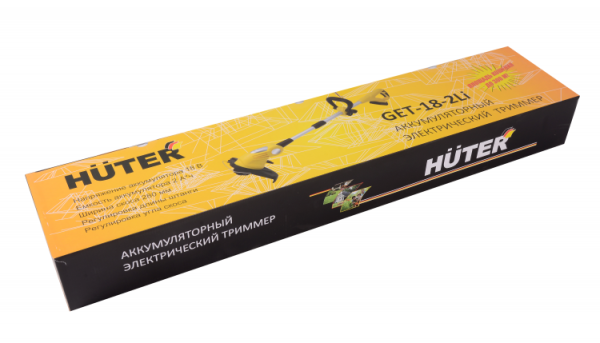 Триммер аккумуляторный Huter (Хутер) GET - 18 - 2 Li | Мототека