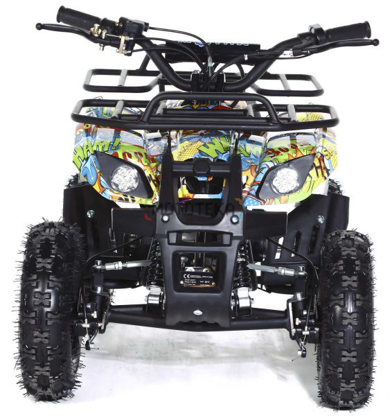 Квадроцикл детский Motax (Мотакс) ATV Mini Grizlik X - 16 [мех] цвет Бомбер (машинокомплект) | Мототека
