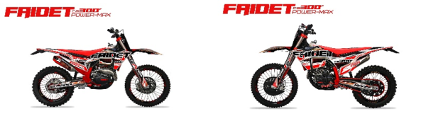 Мотоцикл кроссовый / эндуро FAIDET (Файдет) CB300F MAX WP Красный | Мототека