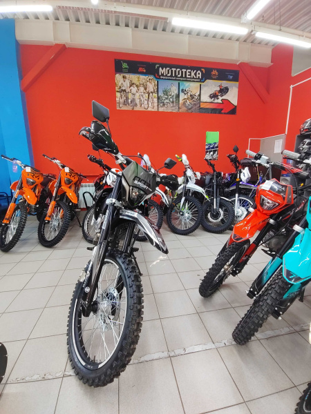Мотоцикл кроссовый / эндуро Regulmoto (Регулмото) Sport - 003 PR PRO чёрный с ПТС | Мототека