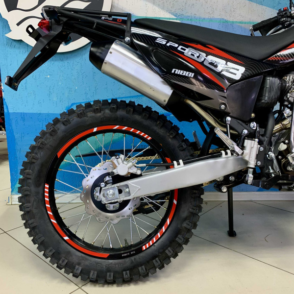 Мотоцикл кроссовый / эндуро Regulmoto (Регулмото) Sport - 003 PR PRO чёрный/красный с ПТС | Мототека